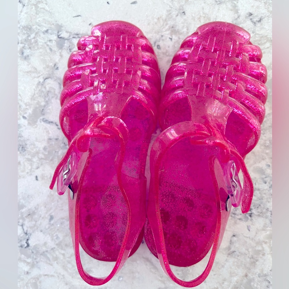 Pink Kids Jelly Sandals